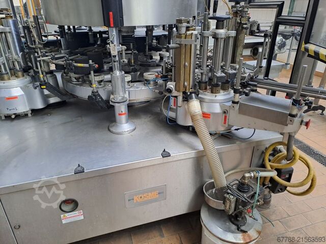 Etikettiermaschine, 3 Stationen für Kaltleim KOSME EXTRA FIX 16T 1056 S3 + SL | 9000 bph