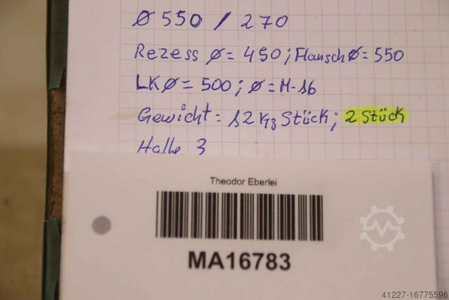 Pumpenträger Kupplungsgehäuse KTR PL 550/1/