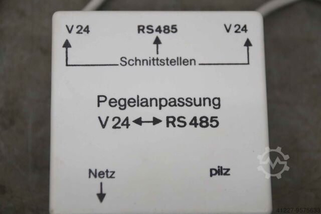 Pegelanpassung pilz V24/RS485