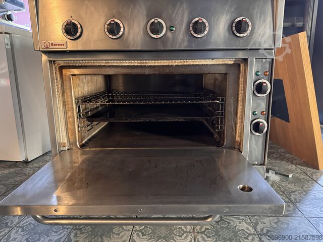 Standherd m 4 Kochstellen u Bratofen Berner BSH4BKTD