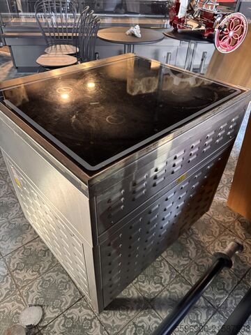 Standherd m 4 Kochstellen u Bratofen Berner BSH4BKTD