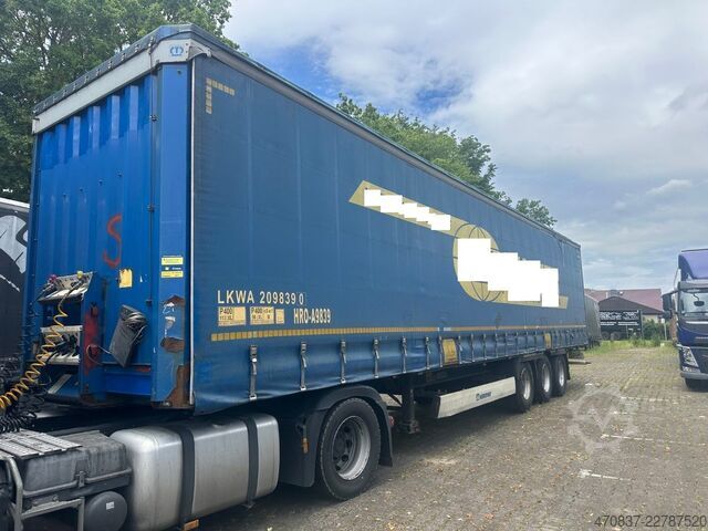Open semitrailer with tarp KRONE SD / Standard