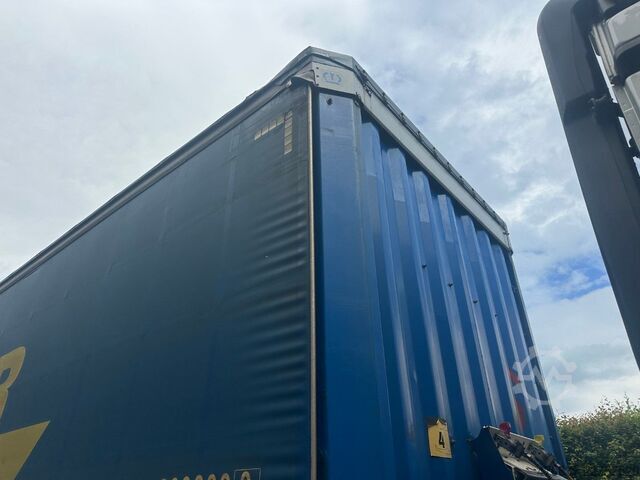 Open semitrailer with tarp KRONE SD / Standard