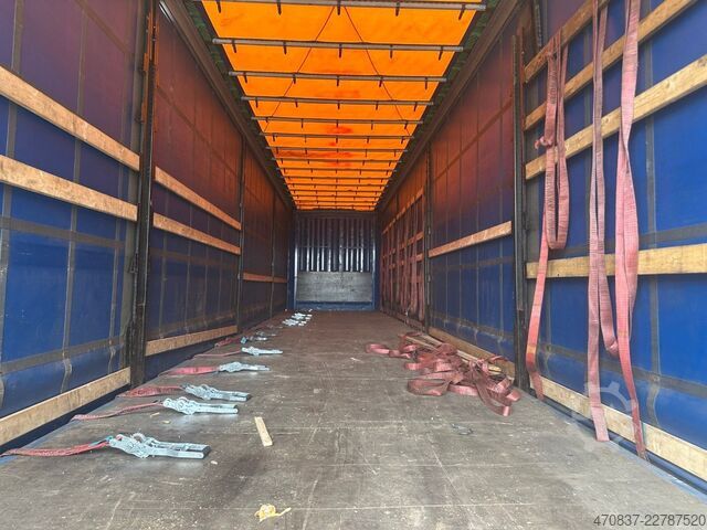 Open semitrailer with tarp KRONE SD / Standard
