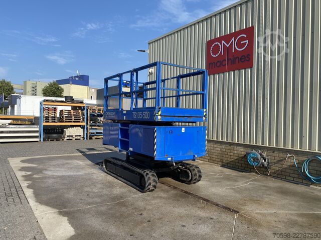 2008 Omega Platforms TS105-500, Rups schaarhoogwerker Omega Platforms TS105-500, Rups schaarhoogwerker