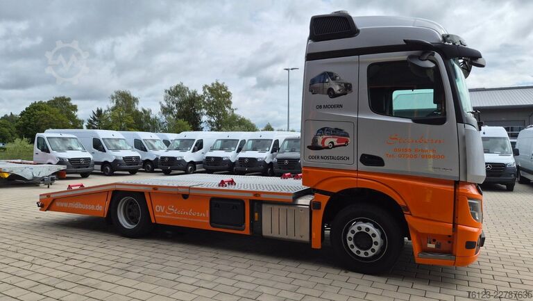 Car carrier truck MERCEDES-BENZ Actros 18.400 Flachzug Fahraufträge auf Wunsch