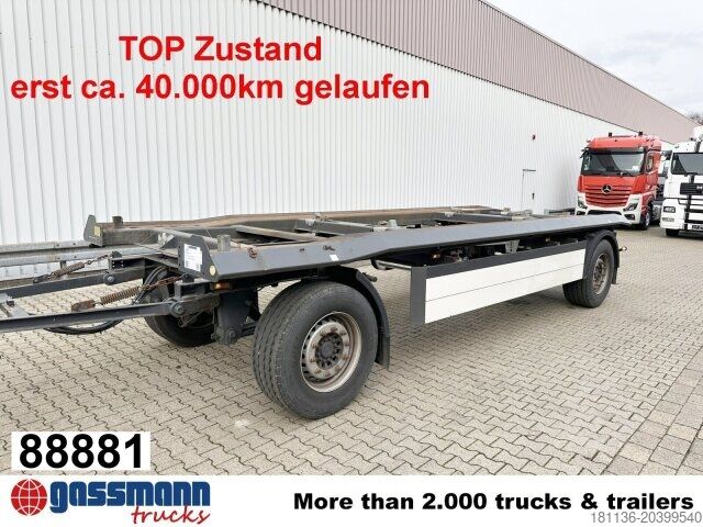 Roll off trailer Schmitz ACF 18 Abrollanhänger