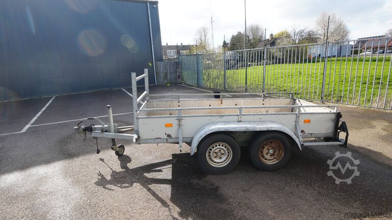 Loading platform SOLIDE 2 Axle open box trailer