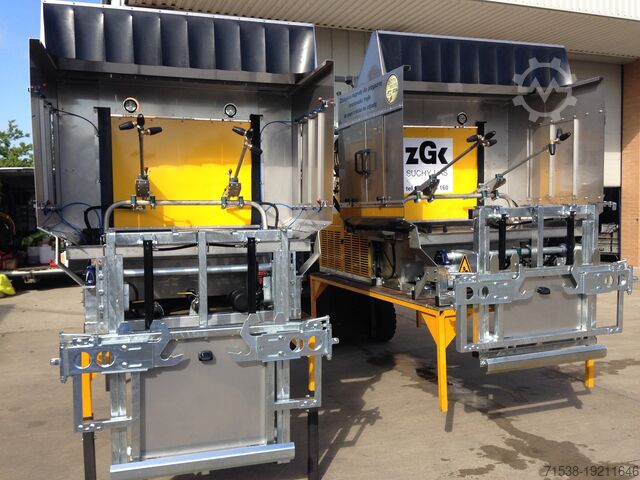 Mobile high-pressure container washer Protech 150