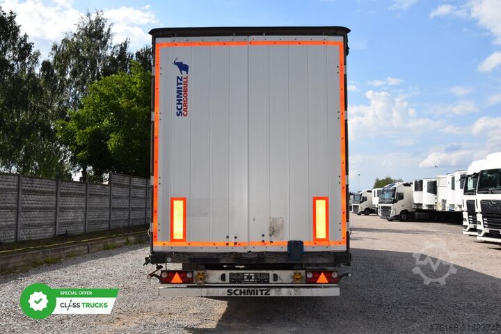 Open semitrailer with tarp SCHMITZ CARGOBULL SCS24/L Varios