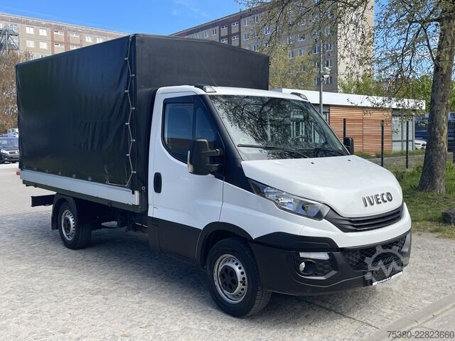 Transporter mit Pritsche & Plane iveco Daily 35S18 V/P HI-MATIC 3450 1H*Klima*WEBASTO*