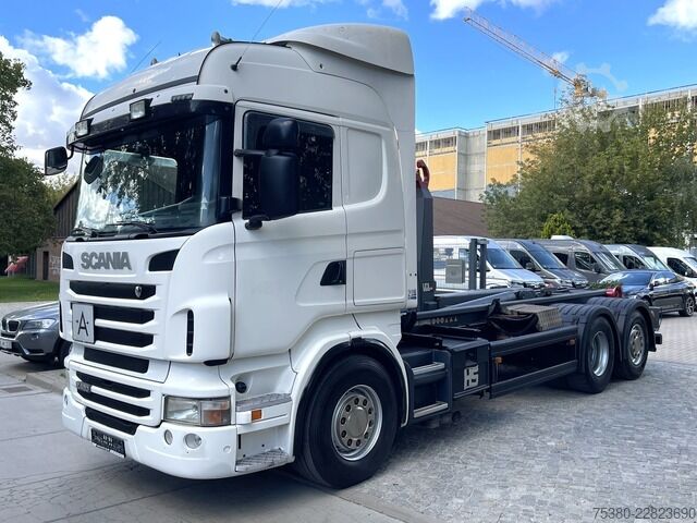 Abrollkipper scania R420 6X2 VDL *KLIMA*LIFT+LENKACHSE*