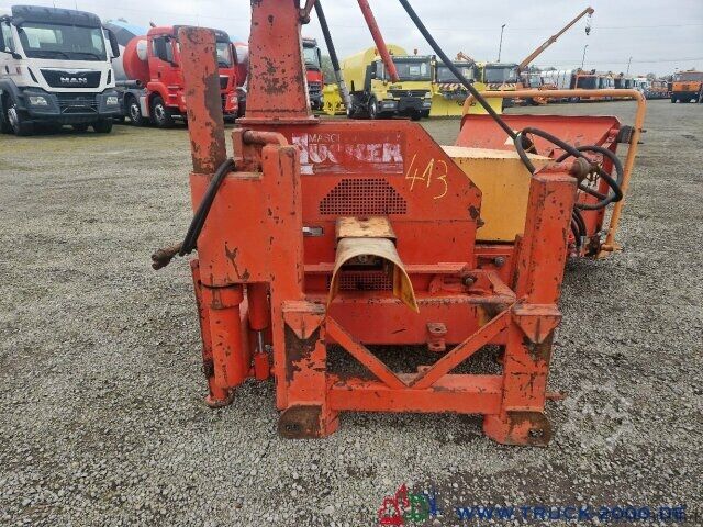 Sonderausbau-Transporter Unimog Unimog Dücker HF 760 Holz Häcksler Schredder