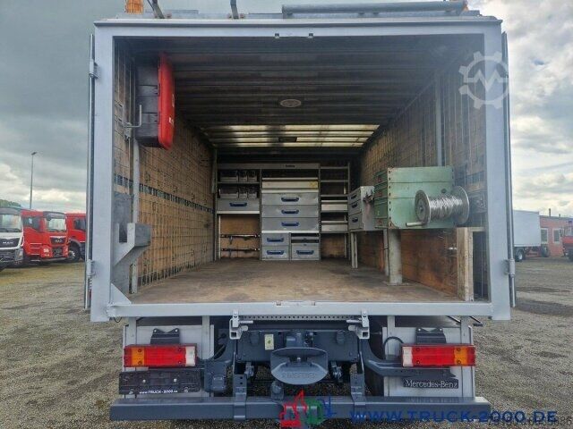 Box truck Mercedes-Benz Atego 1024 4x4 Ideal Basis Wohn-Expeditionsmobil