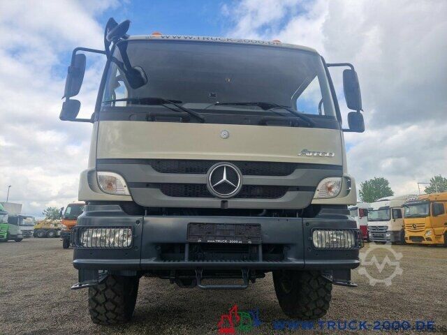 Box truck Mercedes-Benz Atego 824 4x4 Ideal Werkstatt-Wohn-Expeditionsmobil