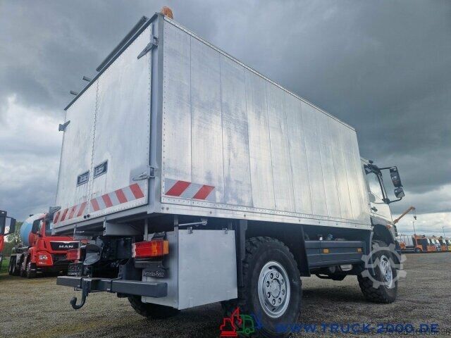 Box truck Mercedes-Benz Atego 824 4x4 Ideal Werkstatt-Wohn-Expeditionsmobil