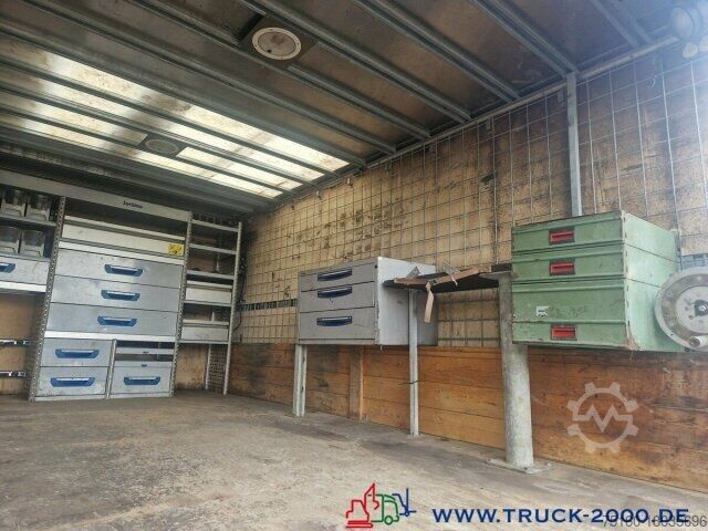 Box truck Mercedes-Benz Atego 824 4x4 Ideal Werkstatt-Wohn-Expeditionsmobil