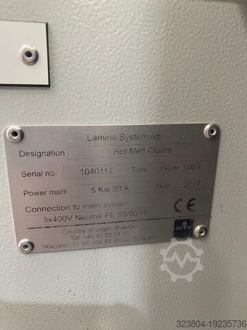 Laminating installation Lamina GL 1400
