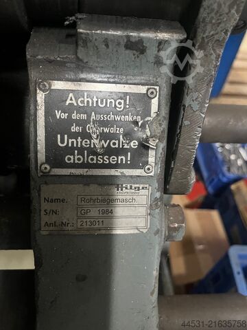 Motorized four-roll plate bending machine RAS 44/10