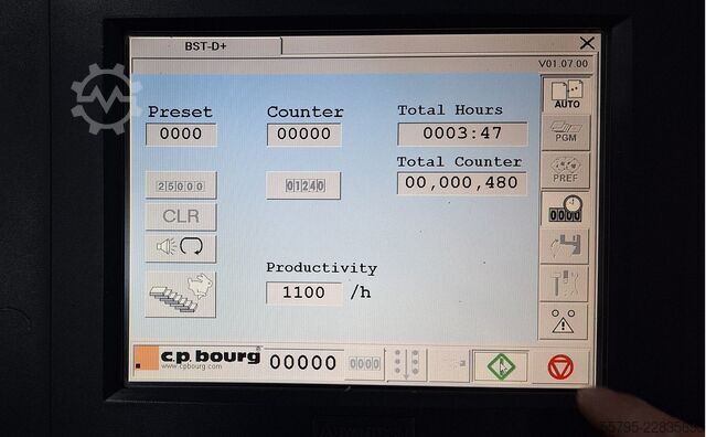 Collecting machine C.P. Bourg BTS 10 D+