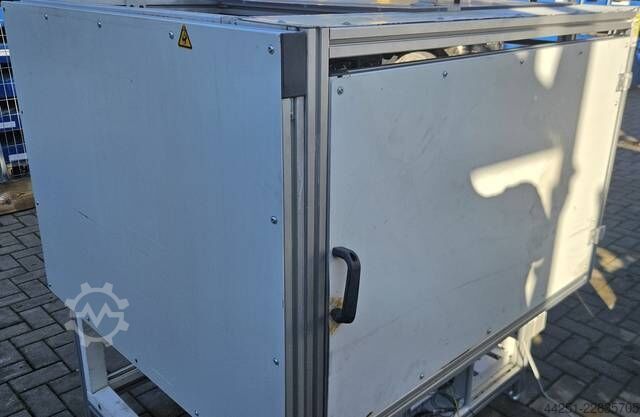 Jürgen Jahn sorting system with vibratory spiral feeder SGJ 450 & LFJ 4 noise protection Jürgen Jahn SGJ 450