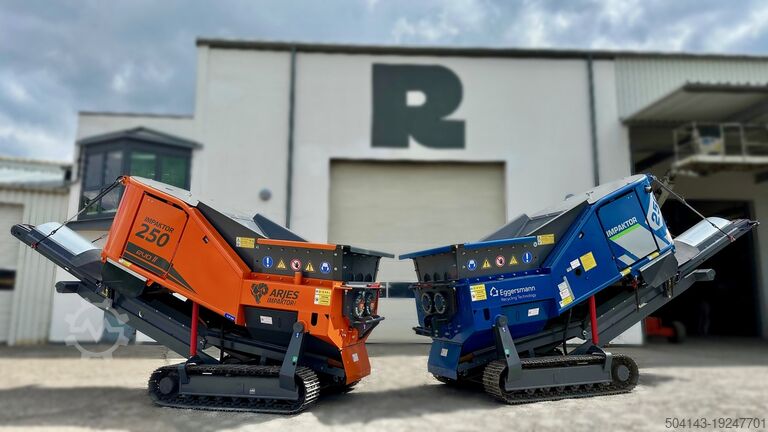 Twin-shaft shredder Arjes / Eggersmann Impaktor 250 EVO II
