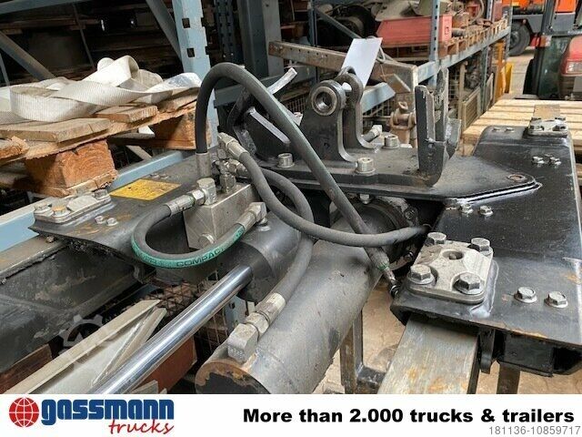 Truck mounted crane Kinshofer KM 332-V-1100 Palettenzange