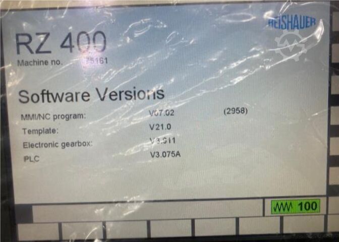 Zahnradschleifmaschine Reishauer RZ 400