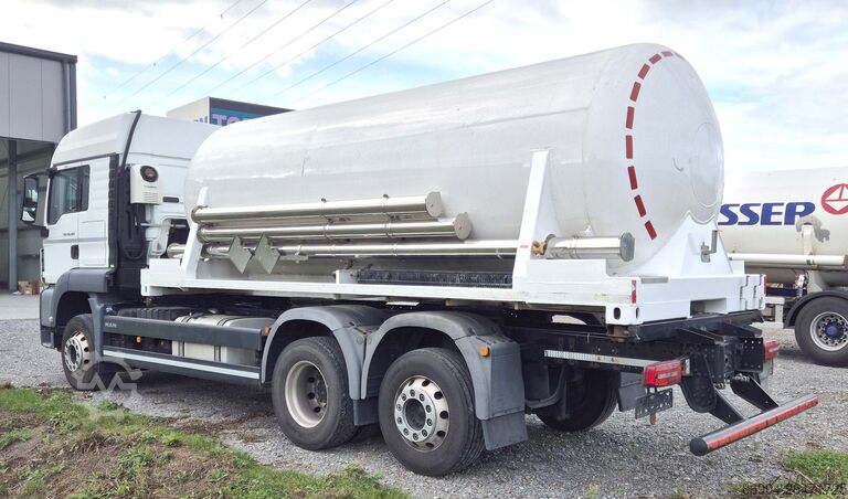 Gas truck for oxygen, nitrogen, argon MAN Gas truck for oxygen nitrogen, argon