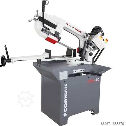 Bandsäge CORMAK HBS260 + 2 piły M42 + 5L Emulgol