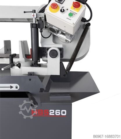 Bandsäge CORMAK HBS260 + 2 piły M42 + 5L Emulgol