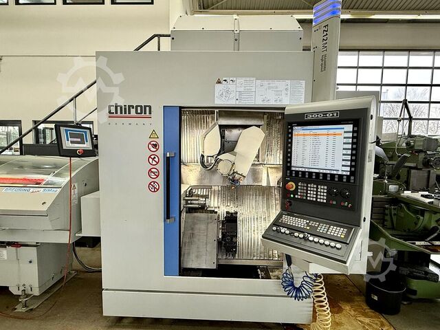 CNC turn-mill center CHIRON FZ 12 MT Magnum