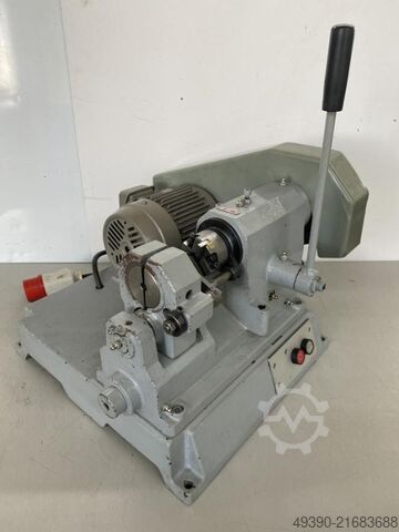 Endenbearbeitungsmaschine, Stangenandrehmaschine, Stangenanfasmaschine, Zentriermaschine, Anfasmasch  