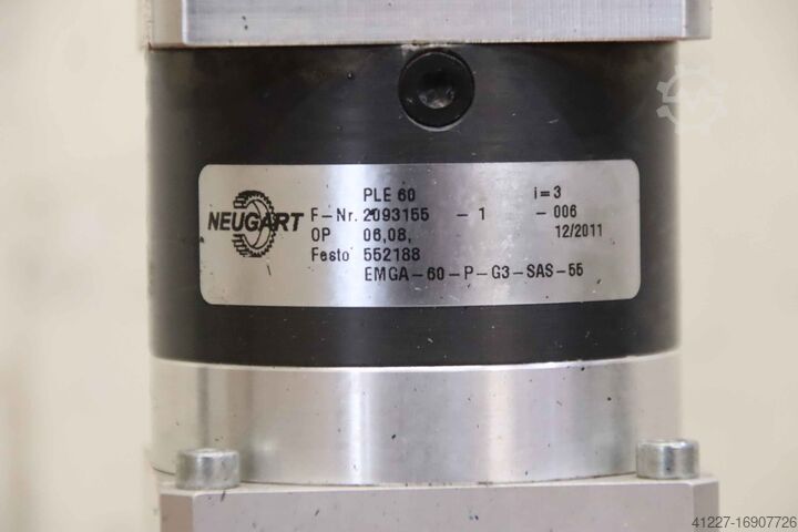 Linearantrieb Hublänge 1500 mm Festo DGE-25-1500-ZR-LK-RH-KF-GK EMMS-AS-55-M-LS-TM