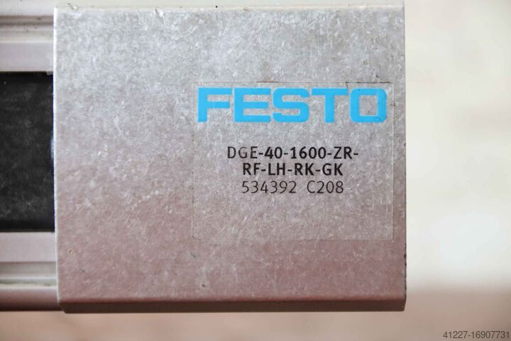 Linear drive stroke length 1600 mm Festo DGE-40-1600-ZR-RF-LH-RK-GK  EMMS-AS-70--S-RM