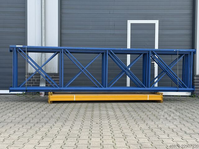 Rack length: 13.98 linear meters / piece: 4600 x 1050 mm Jungheinrich Delta Palettenregalanlage Regalanlage Regal