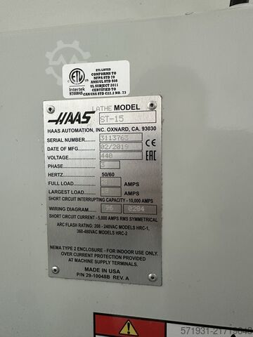 CNC-Dreh- und Fräszentrum HAAS ST-15