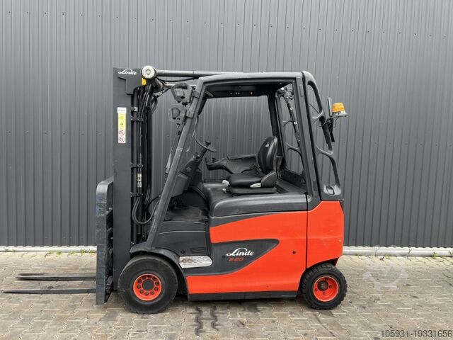 Electric 4-wheel forklift Linde E20H-01/600