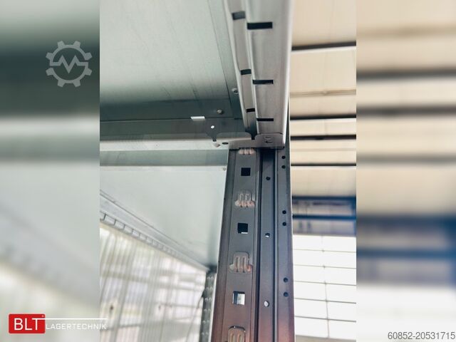 Plug-in shelving ca 100 lfm Gebrauchtes SSI Schäfer R3000 Fachbodenregal Werkstattregale Handlager