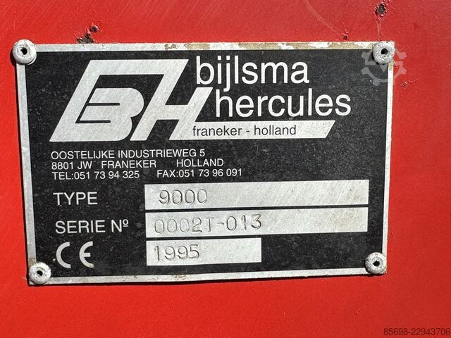 Bijlsma Hercules 9000 weighing machine mechanical BIJLSMA-HERCULES 9000
