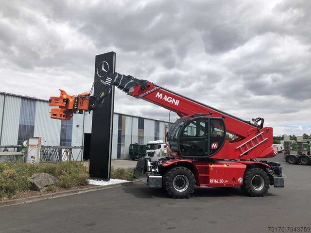 Telehandler MAGNI Magni RTH 6.30 SH / Fällkran / Westtech CS750