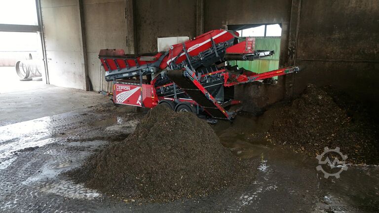 Mobile star screen unit Disk separator Alzinger Maschinenbau Lepton 5100