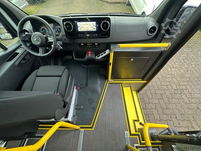 City bus MERCEDES-BENZ eSprinter Linienbus Rollstuhl 15+10 Niederflur