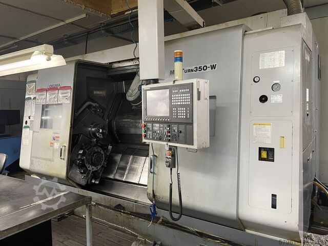 ▷ Used CNC turn-mill center Okuma Macturn-350-2SW-1500 for sale 