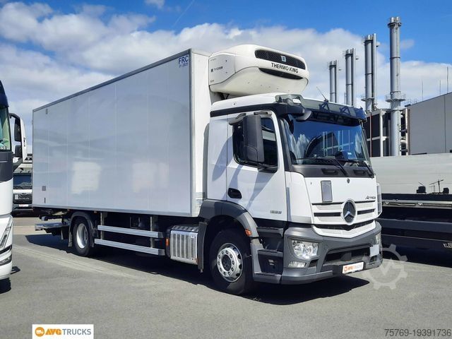 Kühlkoffer-LKW MERCEDES-BENZ 1833 L ACTROS Tiefkühlkoffer LBW ATP Pharma