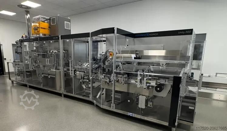 Blister packaging machine ROMACO NOACK UNITY 300