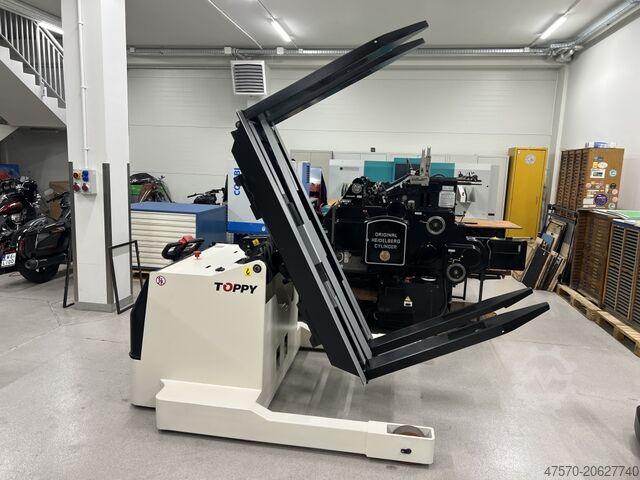 Pile turner Toppy Maxi PH WB Mobile Pile Turner