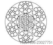 Perfection F10-619 cross lay, 50 m x 10 mm - 1 piece  