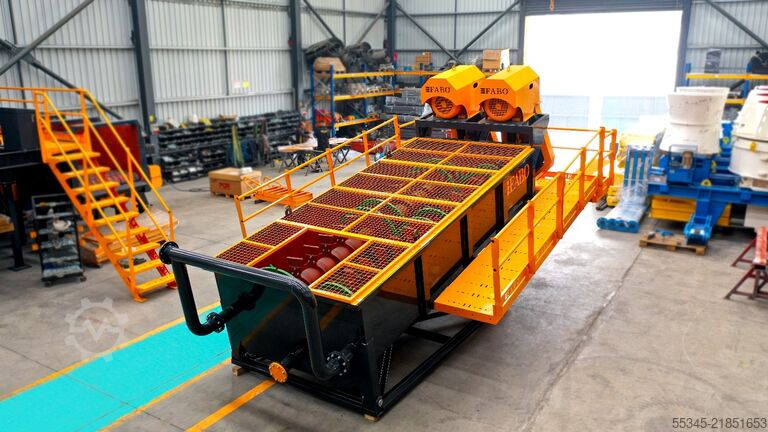Log washer FABO LOG WASHER LOG WASHER - WASHING SYSTEM FOR GRAVEL