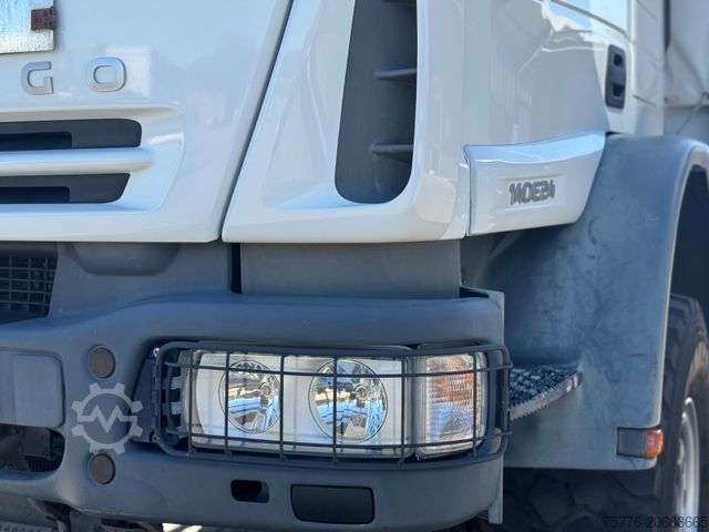 Flatbed truck with tarp IVECO 140 E240 Eurocargo 4x4 Miltär Camper Expedition
